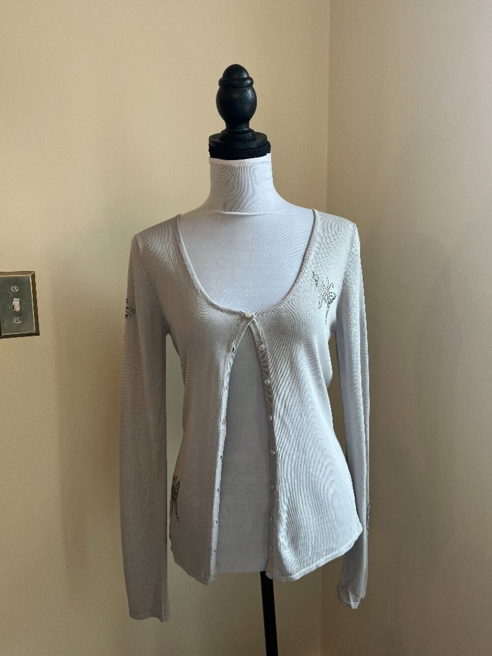Vintage Betsey Johnson ULTRA Cardigan, Size Large